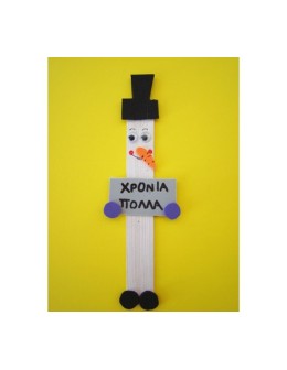 Snowman on Spatula