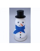 Snowman with Polystyrene Balls