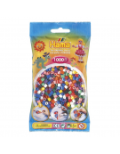 Hama bag of 1000 Solid Mix Beads