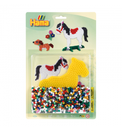 Hama Beads Άλογο & Σκύλος Starter Pack