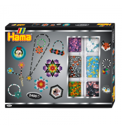 Hama Beads Striped Activity Box