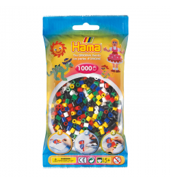 Hama bag of 1000 Colour Mix Beads