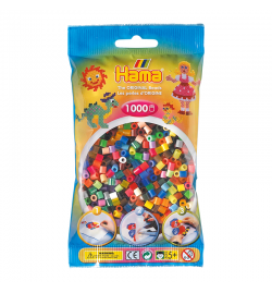 Hama bag of 1000 Colour Mix Beads