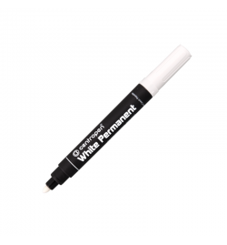 Marker Centropen 2.5/5mm Permanent White