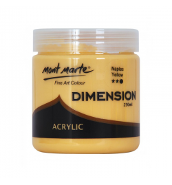 Acrylic Paint YELLOW NAPLES 250ml