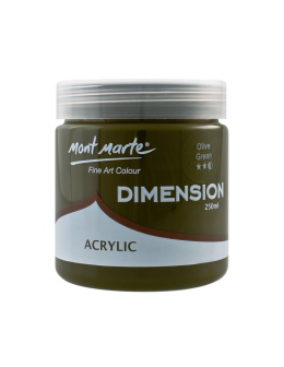 Μπογιά ακρυλική ΠΡΑΣΙΝΟ ΛΑΔΙ (OLIVE) 250ml