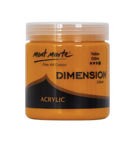 Acrylic Paint YELLOW OCHRE 250ml