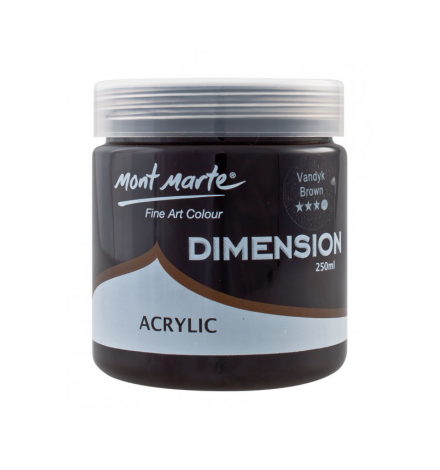 Acrylic Paint BROWN VANDYK 250ml