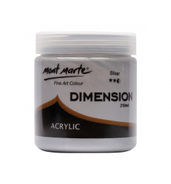 Acrylic Paint SILVER 250ml