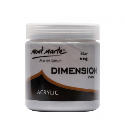 Acrylic Paint SILVER 250ml