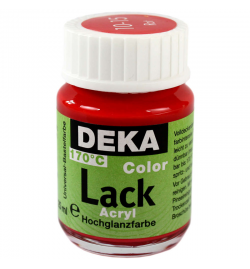 Acrylic Lack 25ml - Red