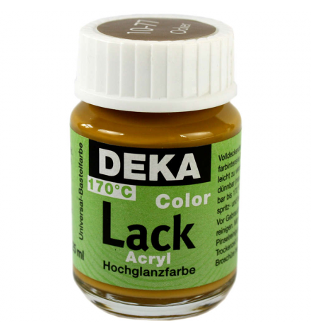 Acrylic Lack 25ml - Ochre