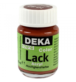 Acrylic Lack 25ml - Row Brown