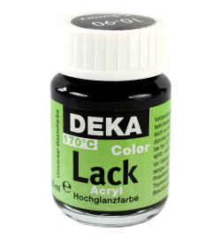 Ακρυλική Lack 25ml - Μαύρο