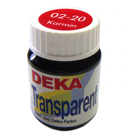 Transparent Paint Deka 25ml - Carmine