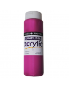 Acrylic Paint Graduate 500ml - Permanent Rose