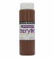 Acrylic Paint Graduate 500ml - Burnt Umber