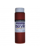 Acrylic Paint Graduate 500ml - Burnt Sienna