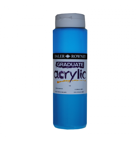 Ακρυλική μπογιά Graduate 500ml - Γαλάζιο (Coeruleum Hue)