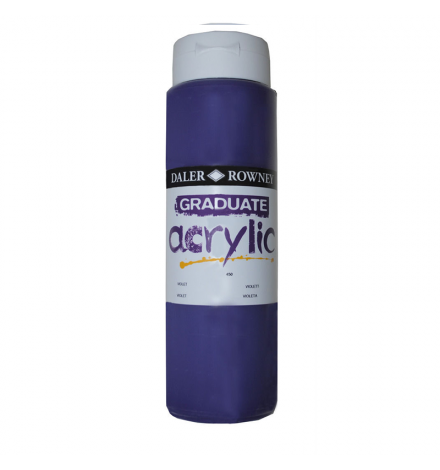 Ακρυλική μπογιά Graduate 500ml - Βιολετί (Violet)