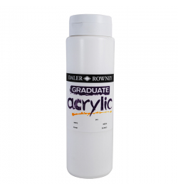 Acrylic Paint Graduate 500ml - White