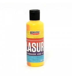 Lasur paint Pentart 80ml - Yellow