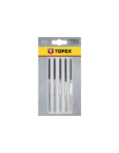 Diamond needle files Set 5 pcs - Topex