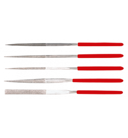 Diamond needle files Set 5 pcs - Topex