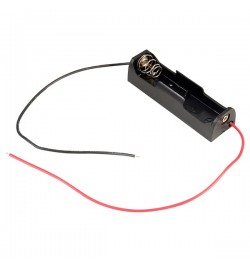 Battery Holder 1 x AA  - Leads