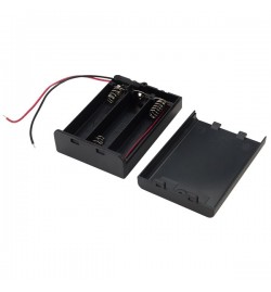 Battery Holder 3 x AA  Box with switch