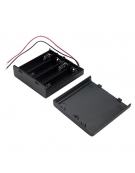 Battery Holder 4 x AA Flat Box with Switch