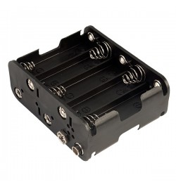 Battery Holder 10 x AA  Square - Snap