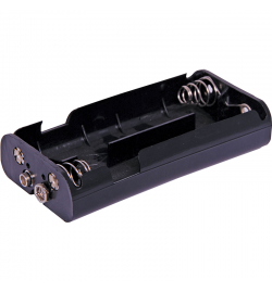 Battery Holder 4 x C Flat - Snap