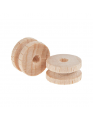 Wooden Pulley 15mm D - 4mm H