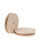 Wooden Pulley 50mm D - 4mm H
