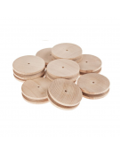 Wooden Pulley 60mm D - 4mm H