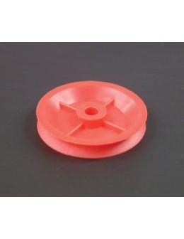 Πλαστική τροχαλία 30mm Δ - 4mm Τ