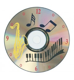 CD Clock Face - Trumbet