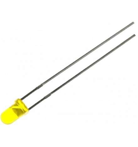 Led 3mm Yellow (50mcd)