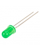 Led 5mm Πράσινο (2000mcd)