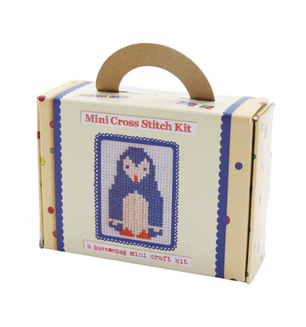Mini Penguin Cross Stitch Kit