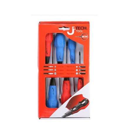 Screwdriver SET 6pcs (3+3) - Jetech