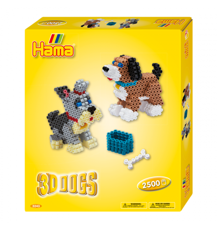 Hama Beads 3D Σκυλάκια Gift Set