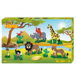 Hama Beads Safari Gift Set
