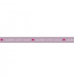 Washi Tape "Made With Love" 15mm / 10m - Ursus