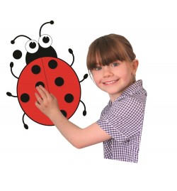 Magnetic Giant Ladybird and 20 Spots