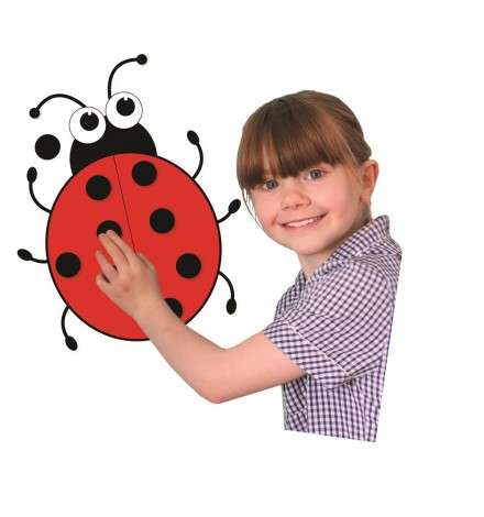 Magnetic Giant Ladybird and 20 Spots