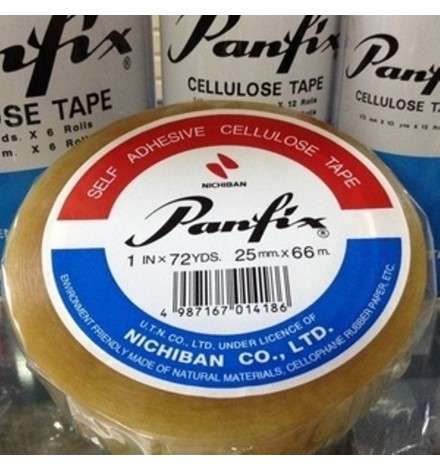 Self Adhesive Cellulose Tape 25mmx66m - Panfix