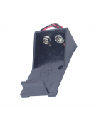 Μπαταριοθήκη PP3 (9V) με καλώδια