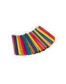 Lolly Sticks Wooden 5.5cm Coloured